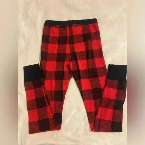 Old Navy Red & Black Plaid PJ bottoms women’s size small - Picture 6 of 6